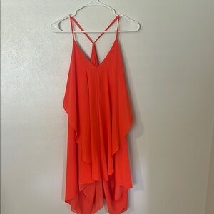 Gianni Bini Orange Flirty Women's Dress